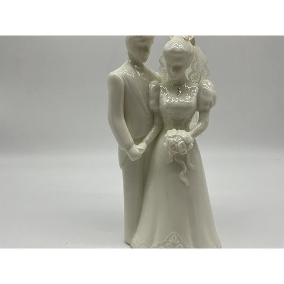 San Francisco Music Box Company Vintage Musical Bride & Groom Porcelain Figure - Picture 13 of 16